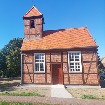 Die in Jerchel wiedererrichtete Kapelle aus Kleinwudicke