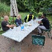 Arik und Ahmed bei Horst und Hilde Nachtsheim